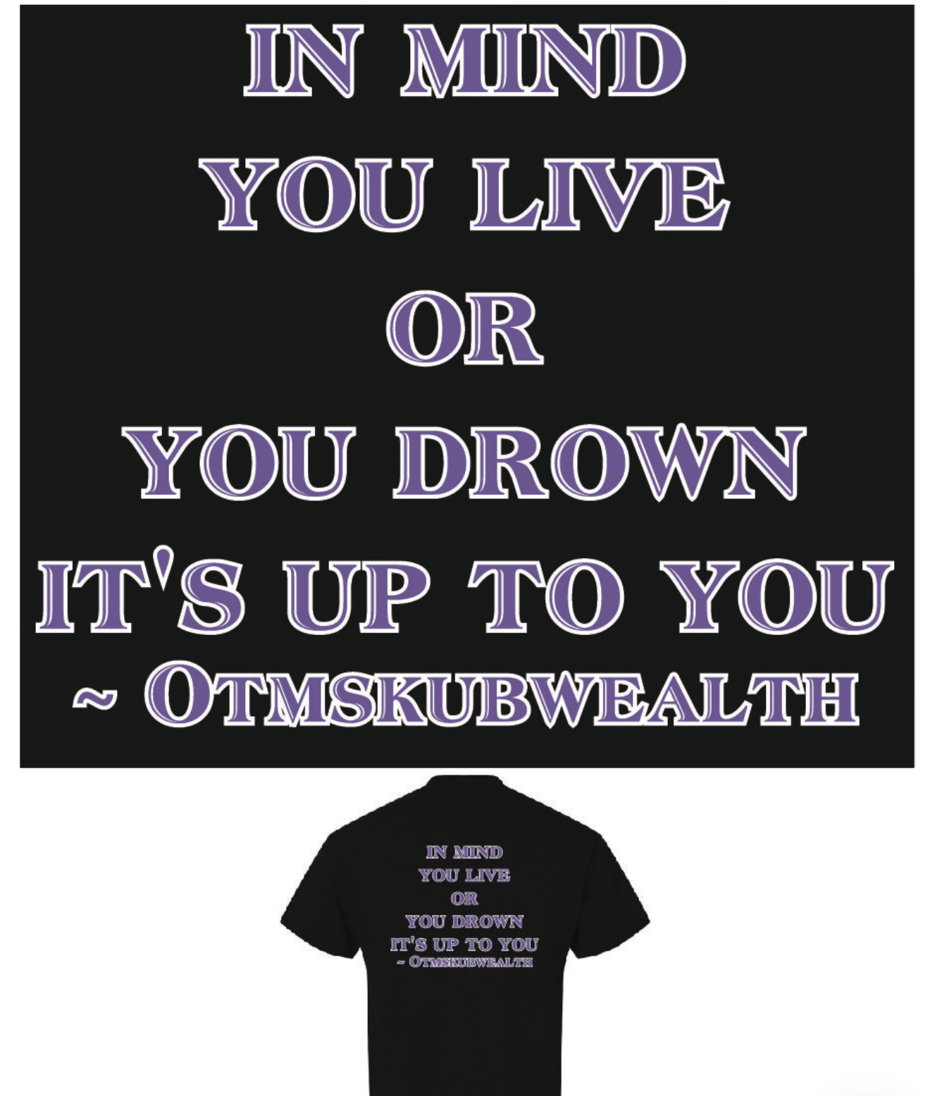 Otm hazy quote shirt￼